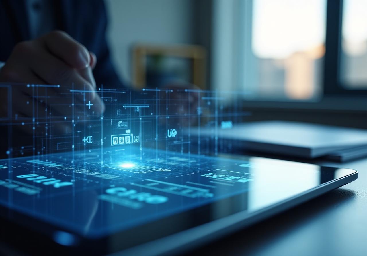 Secure data management and logistics documentation concept